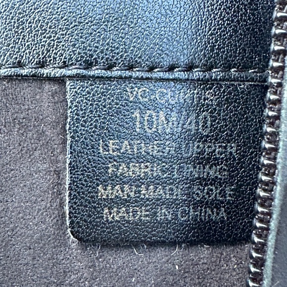 Vince Camuto Leather Ankle Boots Black - Picture 5 of 5